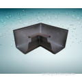 New design metal rain gutter pipe,aluminum water gutter for wholesales